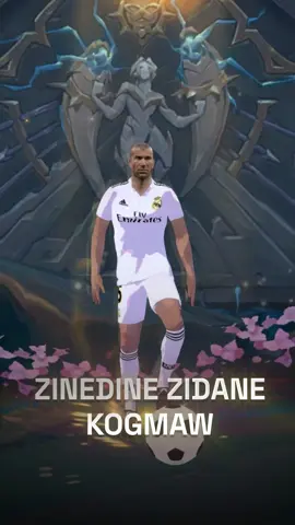 Zinedine Zidane Kogmaw #leagueoflegends #leaguetiktok #zinedinezidane 