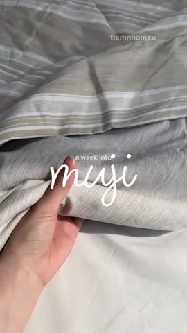 Chăn Đũi Muji - Món quà cho mùa hè này 🌿 #chandui #chăn #tiemnhameu #changagoi #bedding #muataitiktokshop #xuhuongtiktok #giaiphapchomuahe 
