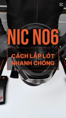 Các bước đơn giản để có thể hoàn thiện thành 1 quý ông classic NIC N06 🆘👆🏻 #ganlotnicn06 #cachganlotfullface #ganlotnonbaohiem #nichelmets #sudunglotnonfullface #ganlotnondungcach #nic #nicn06