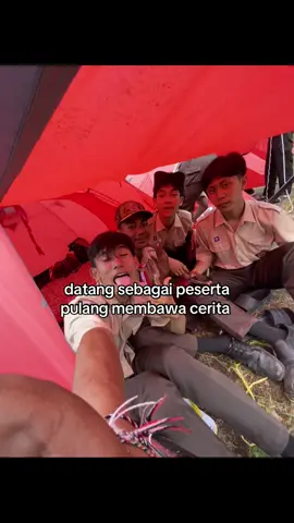 momen yng tidak bisa di lupakan 🥹#kemah #pramuka