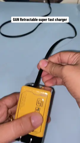 Legit ba na fast charger hanap mo? mag gan charger ka.  #fastcharger #fastcharging #gancharger #charger #retractablecharger #35wcharger #typeccharger 