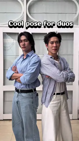 Cool pose for duos @BOSS.CKM 