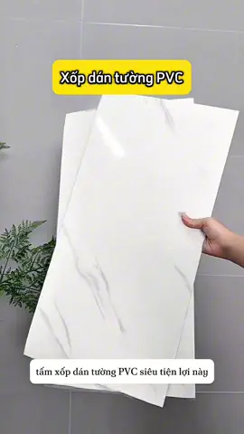Xốp dán tường PVC #decor #xopdantuong #pvc #hangmoive♥️ #xốp_dán_tường_3d 