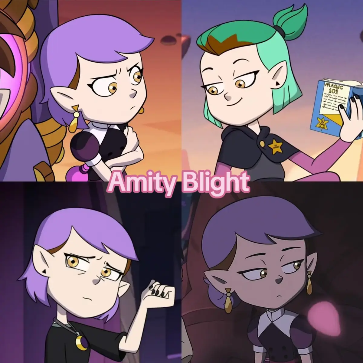 I've been wanting to make a video like this for a long time. I don't know if I've missed anything. I've put in all the details. I also think Amity was possessed in season 3 like the others but I'm not sure #theowlhouse #amityblight #theowlhouseamity #🩷 