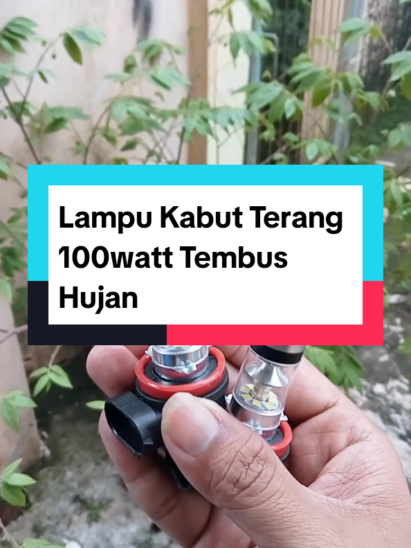 Lampu Foglamp Kabut Terang 100watt #lampumobil #lampukabut #foglamp #foglampmobil 