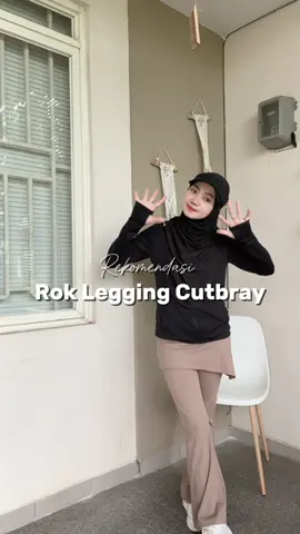 legging rok favorit akuu yang super lucuuu🥹🤎 #wizi #leggingrokolahraga #cutbrayolahraga #fyp 