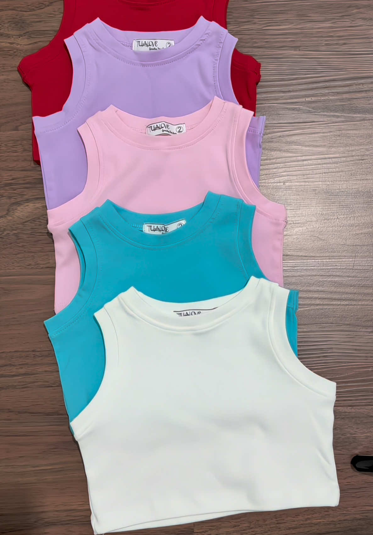 Áo ba lỗ croptop chất cotton mềm mịn cho bé gái #xuhuong 