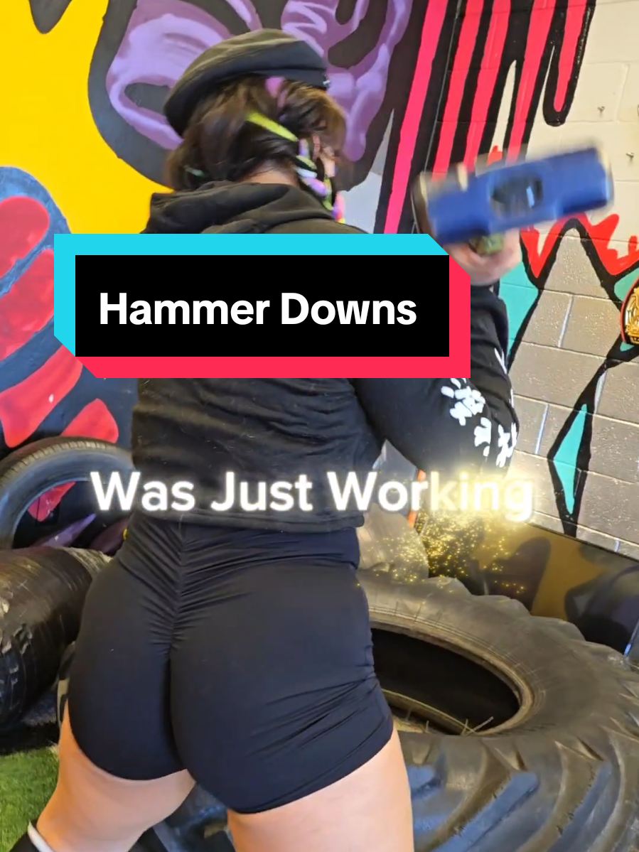 Hammer downs great full body workout 🔥 #hammerdown #GymTok #workout #Fitness #gym #walliesue 