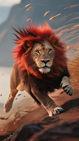 The lions#ai #aicontent #aiart #livewallpaper #princess #lion #protector 