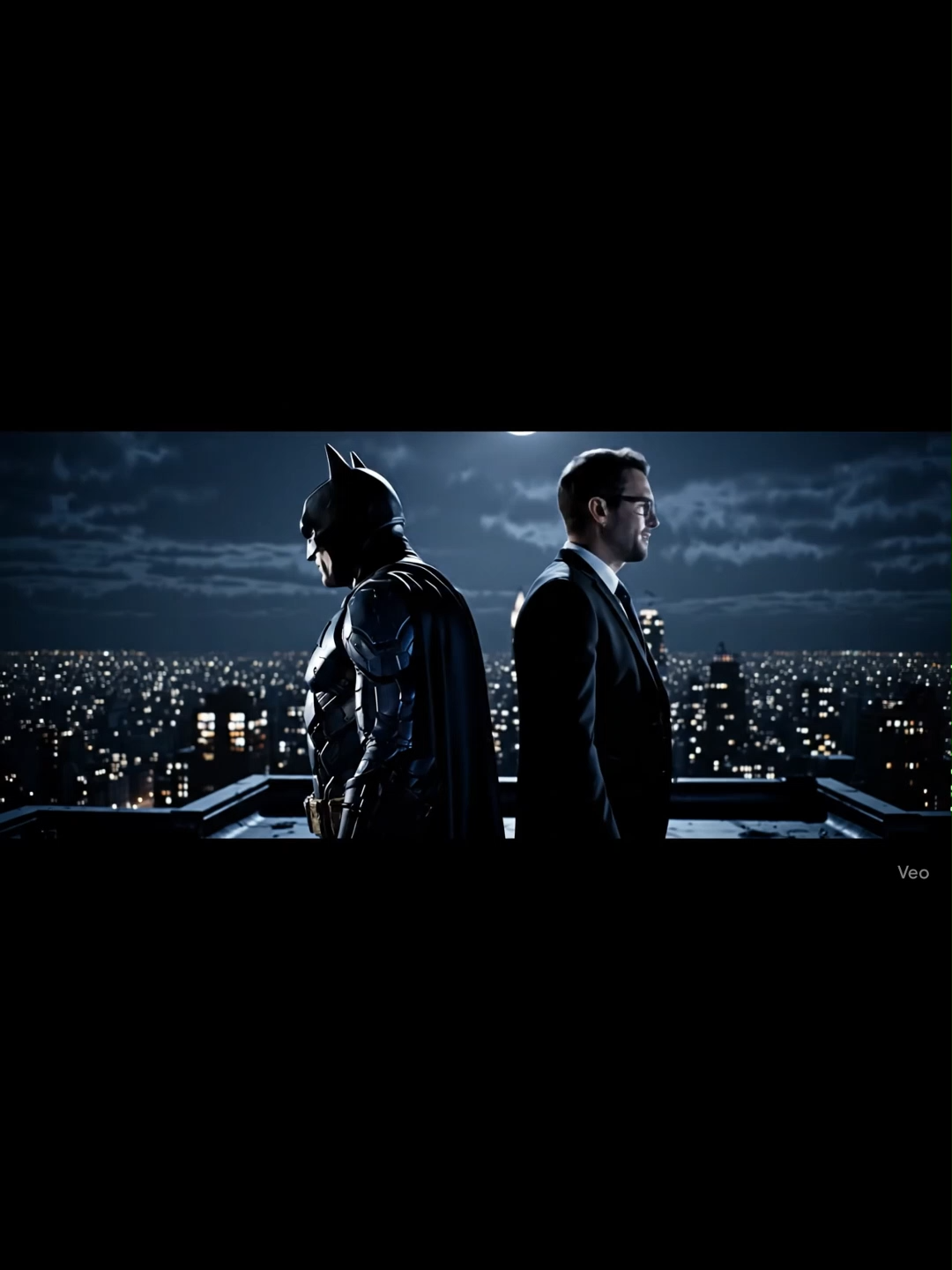 A noite cai sobre Gotham.
