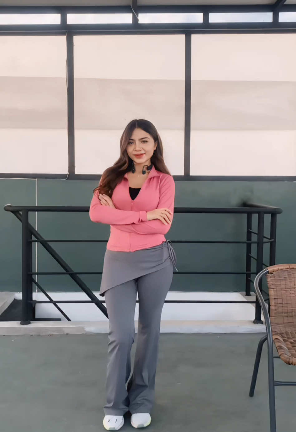 Celana rok olahraga baru aku dari @AnmoYoga #celanaolahraga #outfitolahraga #celanaleggingwanita #bajuolahragawanita 