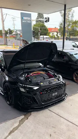 Wanting to tune this thing already 😰 Full length videos on my YouTube Channel! #audi #rs3 #fyp #cartok #car #carmods #fypage #carsoftiktok 