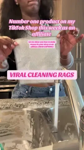 Every week as an affiliate you will see different products sell better or there may be weeks straight of one product outselling the rest! These rags have been bringing me in $$$, and they actually WORK.  1. Find viral products 2. Add to showcase 3.Don’t wait for samples just buy them, invest in yourself you will make it back. 4. Post a video 5. REPEAT. It’s really that simple ❤️ let me know how I can help! 