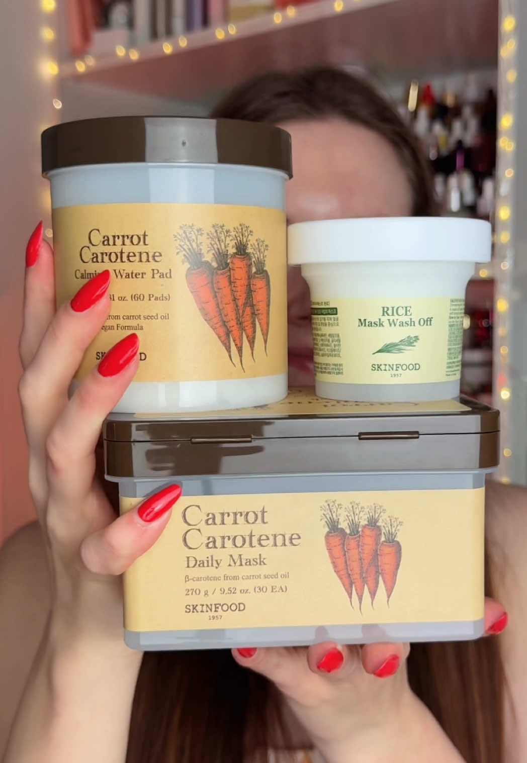 3 masking methods with Skinfood ✅ When your skin needs a quick refresh, masking is the shortcut to instant results — and Skinfood has a fun variety of ways to do it! 🧖‍♀️🥕✨ Whether you need to exfoliate, calm, or hydrate, here are 3 easy masking methods I love using with Skinfood products: 1 — Wash-Off Mask: 💧 Exfoliate & brighten SKINFOOD Rice Mask Wash Off A creamy, gentle scrub packed with rice bran water to buff away dullness and leave your skin glowing and soft. Perfect for a quick midweek skin reset! 2 — Toner Pads as a Mask: 🌿 Calm & soothe SKINFOOD Carrot Carotene Calming Water Pad Soaked in calming carrot extract and beta-carotene, these pads double as mini sheet masks. Just place them on dry or red areas to calm skin in minutes. 3 — Sheet Mask (Set): 🍃 Hydrate & even tone SKINFOOD Carrot Carotene Daily Mask A full box of soothing sheet masks made with real carrot extract. They’re perfect for daily use to keep your skin smooth, dewy, and makeup-ready. 🛍️ Available on YesStyle — use my reward code TANYATS1 for an extra 2–5% off, even when you’re already using a coupon! #SKINFOODxYesstyle #skinfood #tonerpad #riceglow #glassskintrio #sheetmasking #washoffmask #kbeautyhacks #koreanskincare #carrotmask #skinfoodrice #hydratedskin #glowupskincare #skincareroutine @skinfood_global @skinfood__influencers 