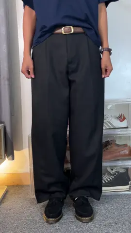 celana formal kalcer ni😋🥰 #celanaformal #celanabahan #loosepants #cleanoutfits #rekomendasioutfit 