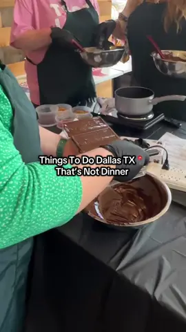 Things To Do in DFW 📍 That’s Not Dinner  🍫 Chocolate Making Workshop: Make your own chocolate bars! This is a hands-on and yummy experience where you will pick between dark chocolate or white chocolate and handcraft your own chocolate bars to take home and enjoy! Find this event and tix on Hoamsy via bio 🎟️  Comment “Hoamsy” to be Dm’ed the info.   🗓️7/13  + more 📍Craft and Growler Brewery Dallas + more. Details: Join us for a hands-on workshop where you'll embark on an interactive chocolate making journey 🍫  You will start by learning the basics of chocolate bar making, doing the tempering and pouring into the molds. 🍪 You'll then continue to make bars of your own depending on the mold, which you can then take home to enjoy. 🍯 Guests will choose between making dark chocolate bars or white chocolate bars.  All supplies provided and no prior experience needed! 🍴 NOTE: Please make sure you don't have any allergies to ingredients before handling or ingesting anything involved in the experience.  Those with serious food allergies should not attend. 🤩 Tag someone to go with 👫😁 Follow @hoamsydallas_fortworth The app/site to find the most bespoke events in Dallas and Fort Worth handmade by locals, all in one place  #thingstodoindallas #chocolatemaking #datenight #chocolateworkshop #chocolateclass #frienddate #thingstodo #dfw #dallas #fortworth #hoamsy