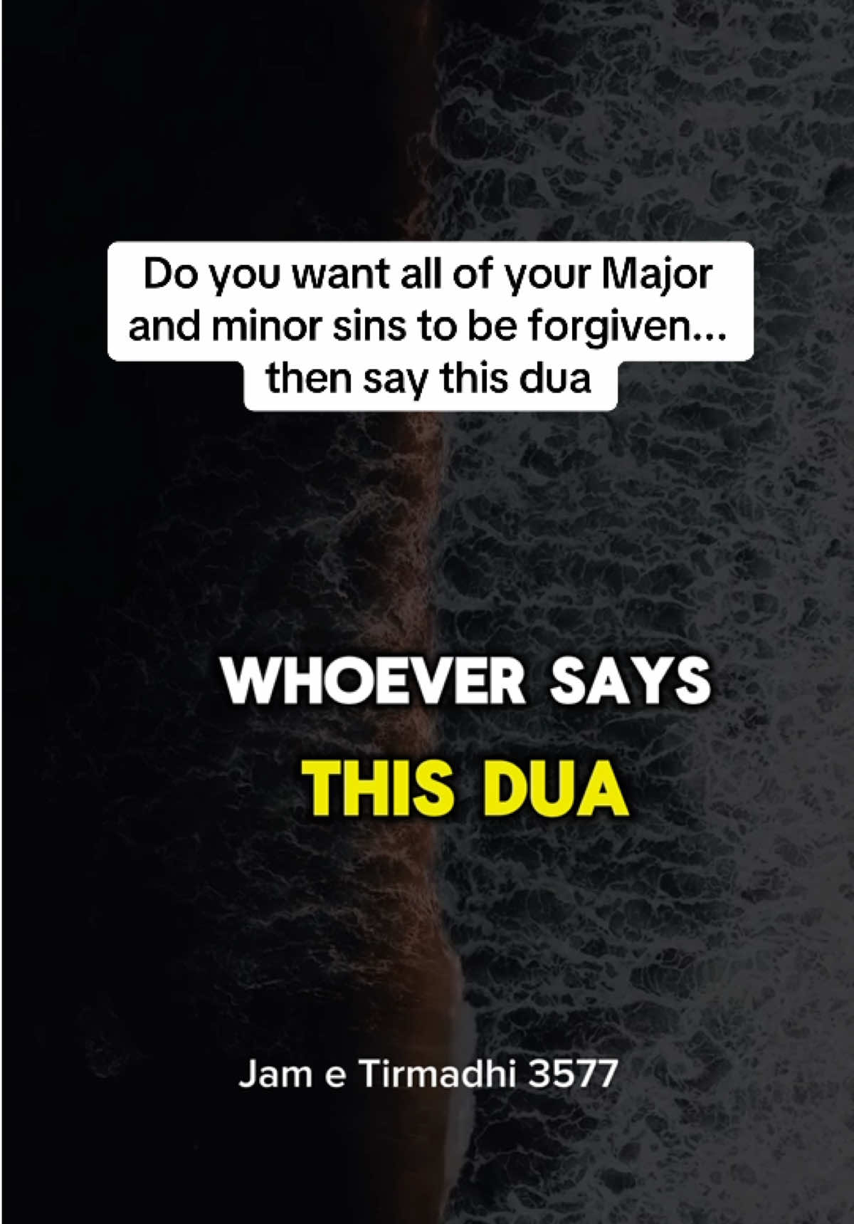 Do you want all of your Major and minor sins to be forgiven... then say this dua #islamic_video #islam #allah #forgiveness #sins #majorsins #prophetmuhammad #dawah #hadith #abubakrzoud #Ramadan #fyp #taqwa #creatorsearchinsights #muslim #dua #prayer #islamicreminder #islamicmotivation #islamic_video #statusvideo #islamicstatus #islamicduas #sacredpathways786