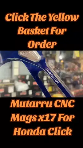 Mutarru CNC Mags For Click/Mio/Beat/Genio/Aerox/Nmax/Sniper 14s/17s #mutarru #cnc #mags #mutarrumags #cncmags #click #mio #genio #aerox #beat #nmax #sniper #14s #17s #motorparts #motoraccessories #indoconcept #malaysianconcept #fypppppppppppppp #viralvideo #viraltiktok #trendingvideo #foryou 