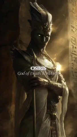Osiris: God of Death and Rebirth Once a mortal king, he ruled with wisdom and balance, until betrayal tore his body apart. Set scattered his pieces across Egypt, but Isis gathered them, and Osiris rose again—not to reign over the living, but to guide souls through the Duat. His green skin marked renewal. His throne stood in silence, yet his presence spoke of hope. Osiris became the bridge between what was lost… and what could begin again. #o#osirisg#godofdeathg#godofrebirthe#egyptiangodsa#ancientegyptd#duatd#divinebalancem#mythsandlegendsh#historyshortsm#mythologyexplainede#epicmythsm#mythsg#godsm#mythologyl#legendsh#heroesa#aiartaigenerated #cinematic #wallpaper 