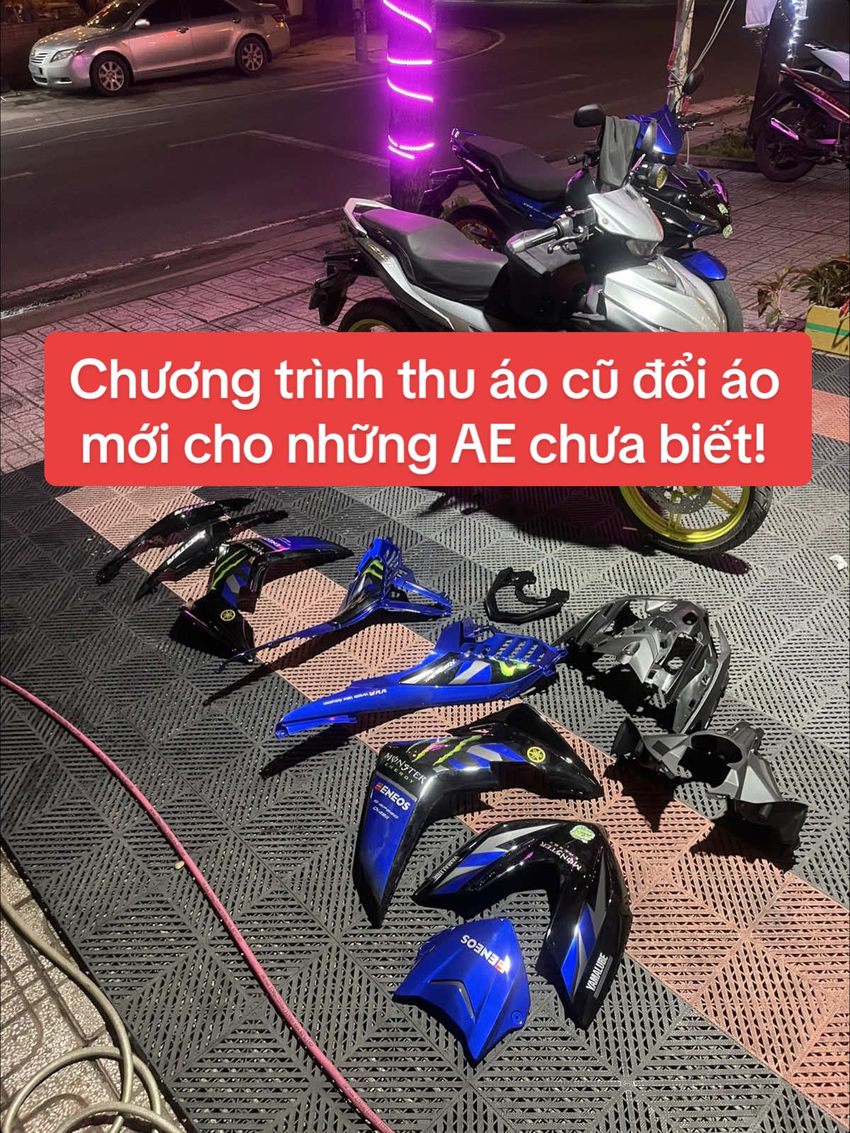 Đổi dàn áo Ex155 Monster v2 và thông báo cho ae nào chưa biết chương trình đổi dàn áo bên mình #ex150monter #ex150độkiểng #ex155monster #ex155_độ_kiểng #viraltiktok #viral #xuhuongtiktok #k78wash #sơnđổibùex 