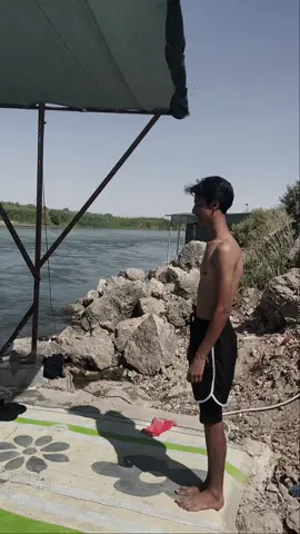 #سباحة🏊‍♂️ #جنوب_الموصل #قريه_السفينه 
