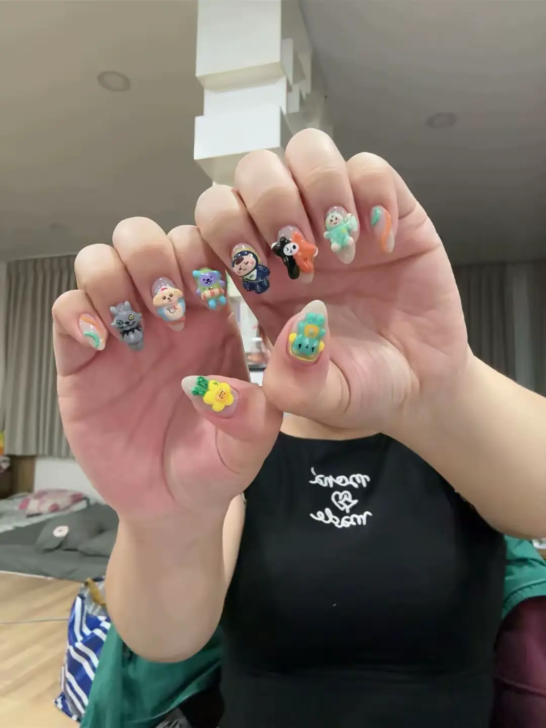 Bộ nails toi yêu thích nhất. Giới hê hê rất yêu💅👻#gmmtv #viral #joongdunk #pondphuwin #williamest #jimmysea #firstkhaotung #offgun #juniormark #lykn 
