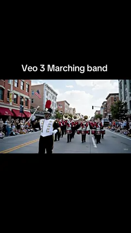 The snares 😭 #veo3 #marchingband 