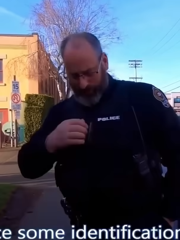 IDIOT COP Harassing Civilian GETS OWNED! ID REFUSAL 