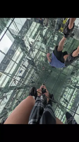 The day I learned that I had a fear of heights 😩 #FearOfHeights #SummitOneVanderbilt #NYC #Acrophobia 