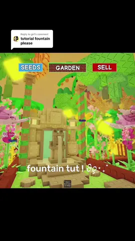 Replying to @girl fountain tutorial :)  I sped some clips so i sound like a chipmunk 😭😭  #roblox #growagarden #cosmetics #growagardenbuilds #builds #fountain #fountainbuild #fountaingrowagarden 