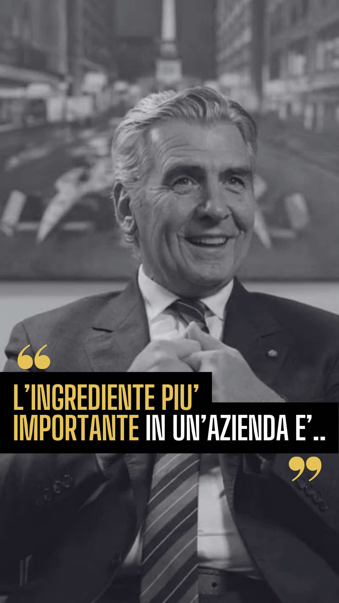 L’ingrediente più importante in un’azienda secondo Andrea Pontremoli 🇮🇹 📽️Crediti: “Andrea Pontremoli: l’ingrediente più importante in azienda | Gianluca Spadoni” @gianluca.spadoni  #imprenditore #andreapontremoli #dallara 