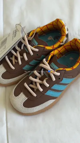 Perfect for his Birthday next month🥹💙 #toddlershoes #toystory #babysambas #sambas #babyshoes #disney  #adidas #foryouu 