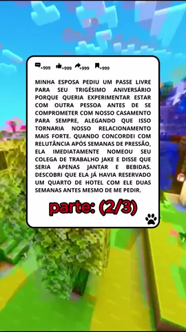 parte 2 / Minha esposa pediu um passe livre para seu trigésimo aniversário porque queria experimentar estar com outra pessoa antes de se comprometer com nosso casamento para sempre, alegando que isso tornaria nosso relacionamento mais forte. Quando concordei com relutância após semanas de pressão, ela imediatamente nomeou seu colega de trabalho Jake e disse que seria apenas jantar e bebidas. Descobri que ela já havia reservado um quarto de hotel com ele duas semanas antes mesmo de me pedir. 7p2 #redditbrasil #relatosdoreddit #reddit_tiktok #historia #relato #historias #relatos