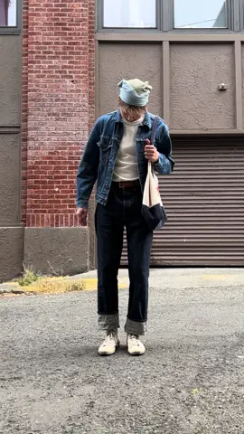 woke up one morning and discovered I had become a guy who wears bandanas like this #mensfashion #OOTD #outfitideas #mensstyle #whatimwearing #selvedgedenim 