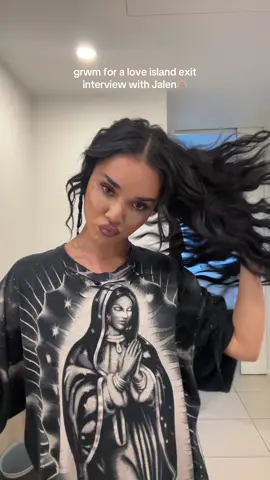 GRWM for my Love Island Exit interview with Jalen😭🏖️ #loveislandusa 