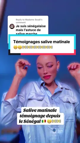 Replying to @Madame Seydi Astuce salive matinale témoignage 😁🫶🏾 merci #pourtoi #foru #fypviral #astuce #abonne #videoviral #fypp #fypシ゚ #tiktokguinée🇬🇳 #tiktokafrica beaucoup 