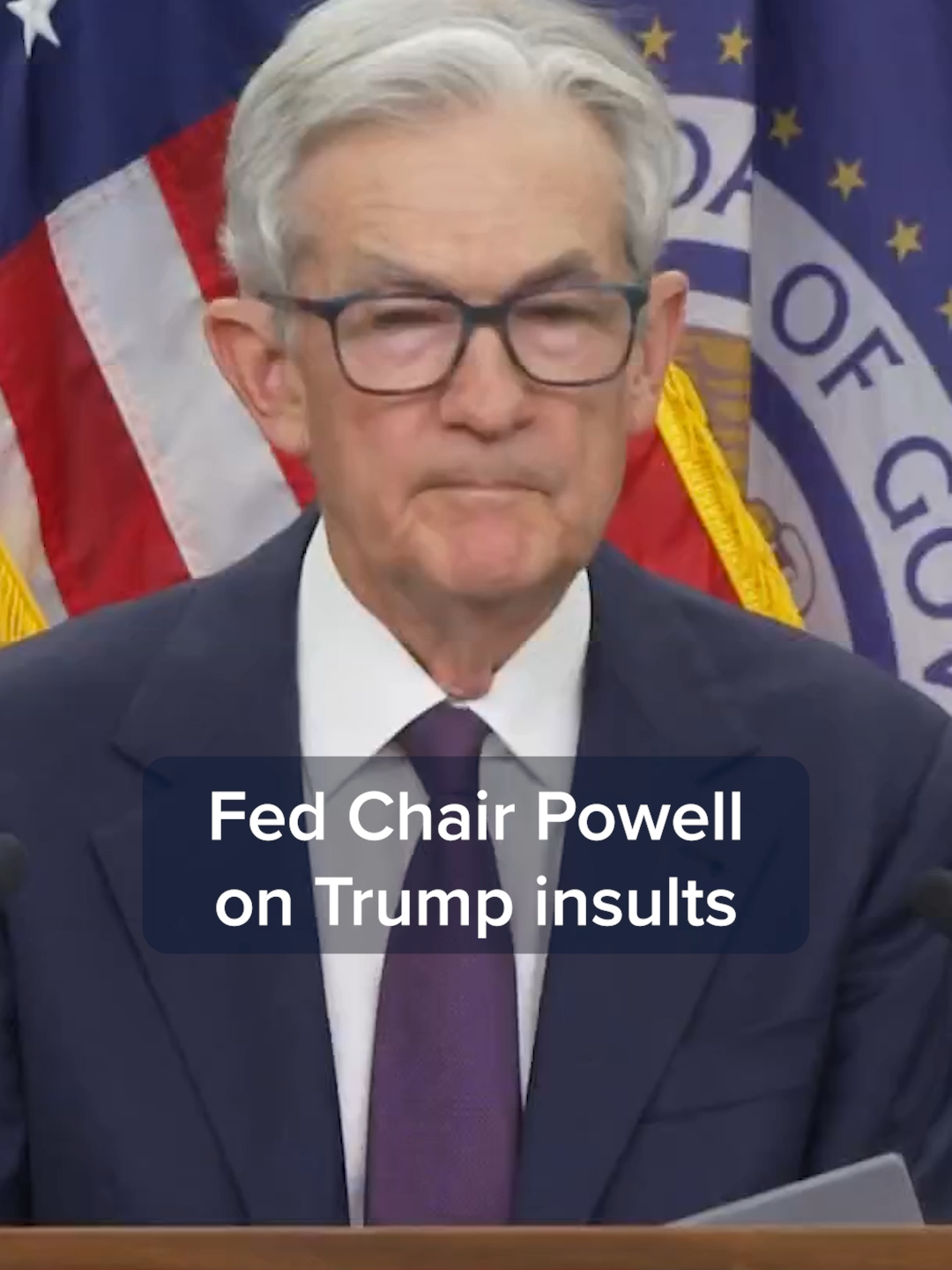 When asked about criticism by President Donald Trump, Fed Chair Jerome Powell on Wednesday said everyone on the #Fed wants a 