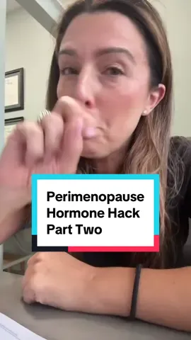 ➡️ PART TWO OF THREE #perimenopause #symptoms #hormone #hack #womenover30 #mitochondria