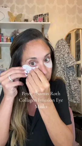 Replying to @lee lee  @Peter Thomas Roth Labs Instant Firm Collagen Eye Masks have entered the chat!!! Clinically proven to improve the look of fine lines and wrinkles after just one use, these patches are powered by a potent blend of Collagen, Collagen Amino Acids, Peptides, and Seaweed Extract to visibly firm, lift, and smooth. BOOSTED with Niacinamide, Hyaluronic Acid, and Caffeine, they leave your under-eyes refreshed, depuffed, and YEARS YOUNGER! #PeterThomasRoth #peterthomasroth #over40skincare #skincareroutine #luxuryskincare #matureskin #tiktokmademebuyit #collagenskincare #hyaluronicacid #tiktokshopnewarrivals #niacinamide #finelines #undereyebags  
