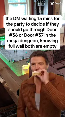 Someone will open a door eventually… right? #dnd #dndtiktok #dnd5e #dndmeme #dndmemes #d20 #ttrpg #fantasy #fyp 