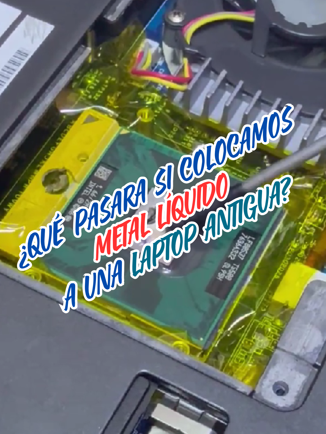 ¿El metal líquido dañará una laptop antigua del 2010? 🧐 ¿Se incendiará? ¿Hará corto? ¿Se apagará de inmediato? Hoy lo vamos a descubrir en este experimento.  #experimento #metalliquido #laptop #reparacion #electronica #peru🇵🇪 #mantenimiento #2025 #fyp #paratiiiiiiiiiiiiiiiiiiiiiiiiiiiiiii #preventivo #tecnologia #gamers #dota #fortnite #csgo