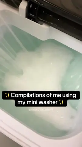 #fyp #portablewashingmachine #miniwasher #convientproducts #tiktokproducts #viraltiktok #washingthings 