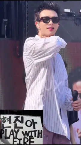 Jini at NY sound check today!  #hyunjin #soundcheck 