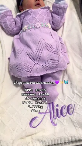 Guardei esse áudio para quando minha mini encomenda chegasse. 🤌🏽🥹🙏🏽💜✨🦋 #chegouminhaencomenda #maternidade #beberecemnascido #maedemenina #partopelosus #partonormal 