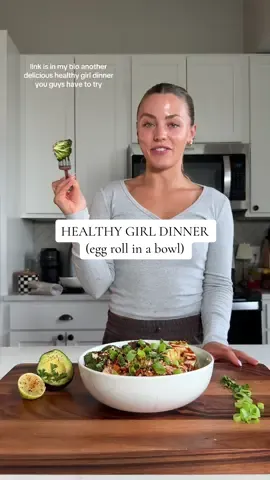 Healthy girl dinner 🥑🍋‍🟩🍚🥕this recipe is easy and healthy, and the perfect girl dinner 🫶🏼 full recipe in bio!!  @Graza @Mike’s Hot Honey @COCONUT 🥥 SECRET💎 @Whole Foods Market @Simply Organic @Caraway Home @Primal Kitchen Foods @lundbergfarms @Yellowbird Foods  #healthyrecipes #quickrecipes #quickdinner #healthydinner #Recipe #foodtiktok #mealideas 