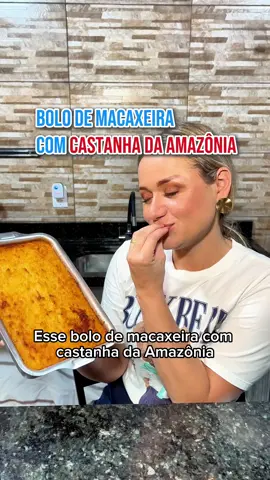 🍰 RECEITA BOLO DE MACAXEIRA COM CASTANHA DA AMAZÔNIA. ⤵️ Com os ingredientes lá da @marafrios toda receita fica incrível. São 10 unidades em Manaus e eles ainda parcelam em até três vezes as compras no varejo.  Ingredientes ⬇️ 1 Kg de macaxeira  200g de açúcar  1 lata de leite condensando ( uma caixa )  3 colheres de manteiga  200 ml de leite de coco ( uma garrafinha) 3 ovos  1 colher de fermento  Castanha a gosto Você gosta?  . . #manaus #receitasimples #receitafácil #bolodemacaxeira 