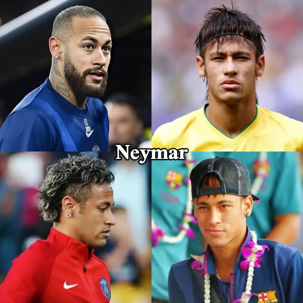 #تسريحات_نيمار #buzzcut #curlyhair #mullet #fyp #viral #neymar 
