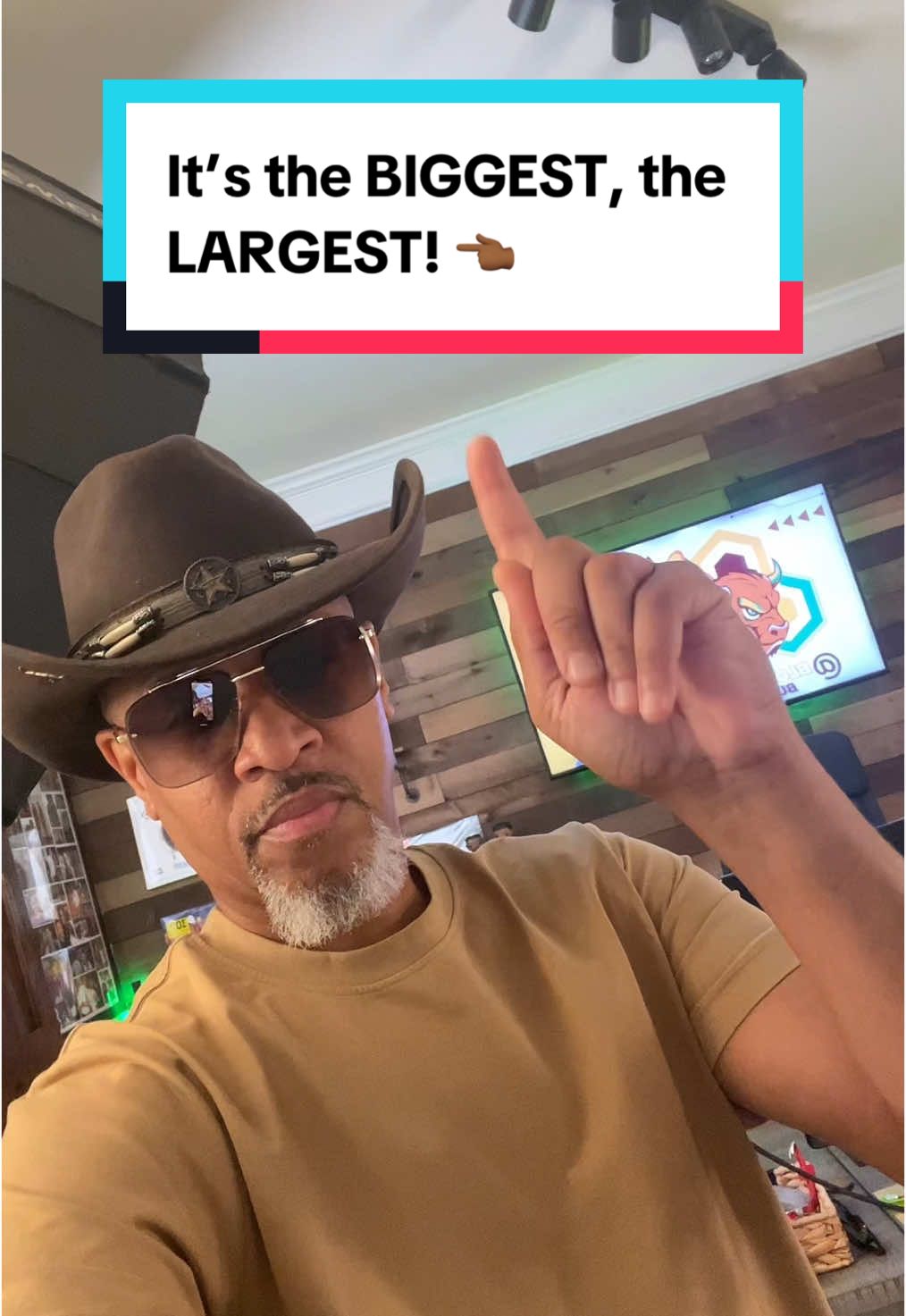 It’s the BIGGEST the LARGEST!