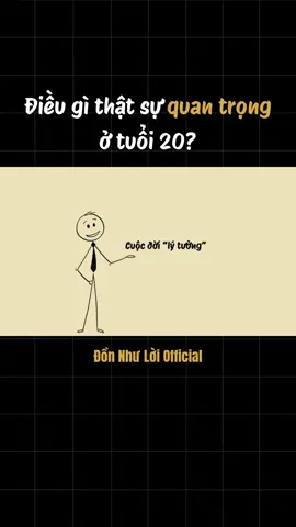 Điều gì thật sự quan trọng ở tuổi 20? #donnhuloi #LearnOnTikTok #studywithme #phattrienbanthan #tuoi20 