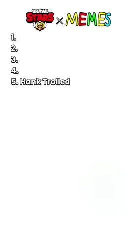The End🤣 TOP 5 Memes in Brawl Stars🔥 #brawlstars #brawlstarstiktok #бравлстарс 